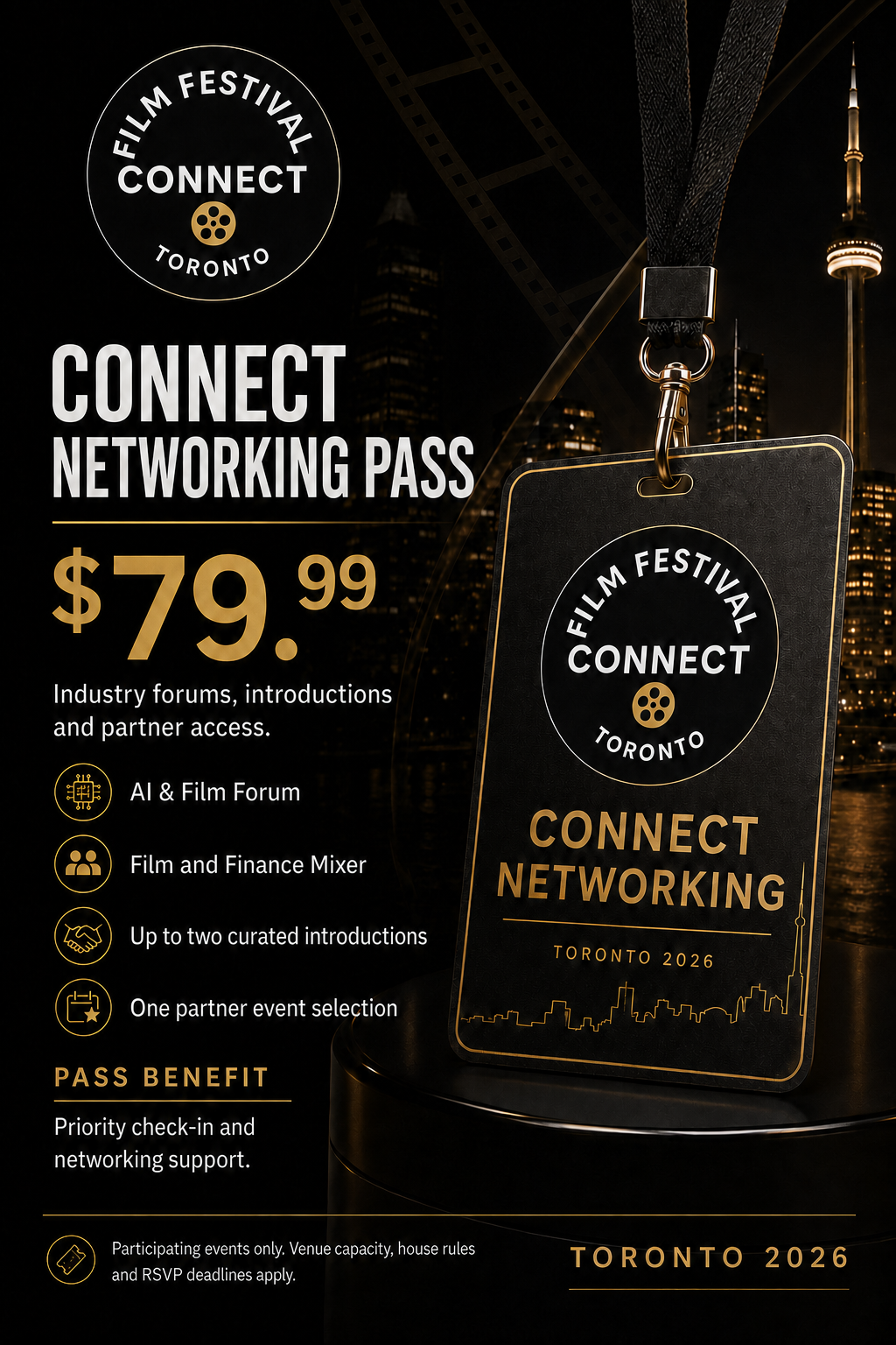 Film Festival Connect Toronto Connect Networking Pass